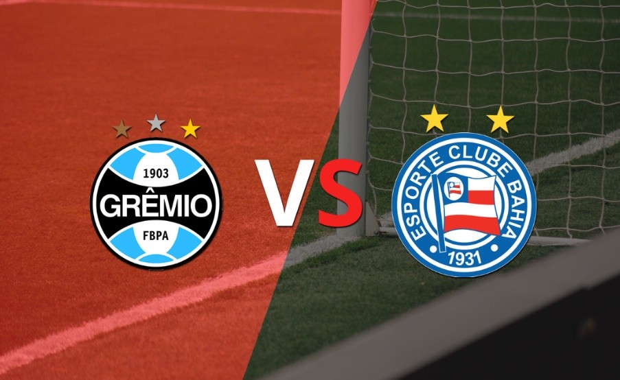 Grêmio se adelanta 1 a 0 frente a Bahia
