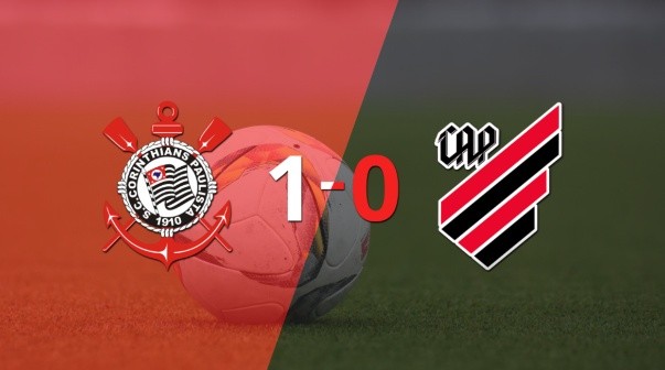En su casa Corinthians derrotó a Athletico Paranaense 1 a 0