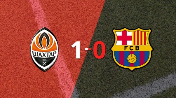 Apretada victoria de Shakhtar Donetsk frente a Barcelona
