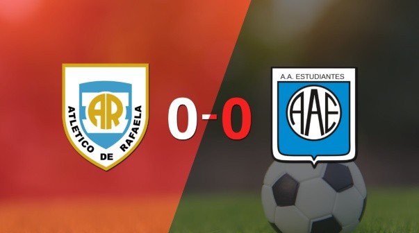 Estudiantes (RC) empata con Atlético Rafaela y la instancia se define a la vuelta