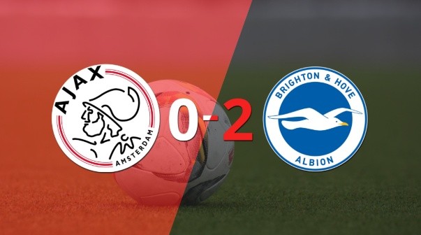 Con dos tantos, Brighton and Hove derrotó a Ajax en su casa