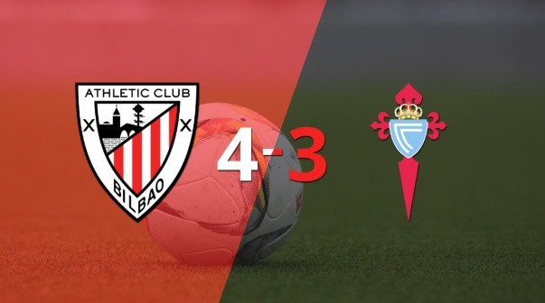 Doblete de Gorka Guruzeta guió el triunfo de Athletic Bilbao sobre Celta