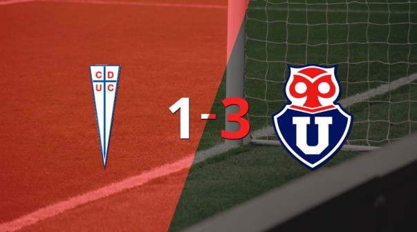Universidad de Chile ganó el clásico universitario con doblete de Leandro Fernández