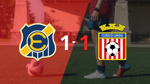 Everton no pudo en casa ante Curicó Unido y empataron 1-1