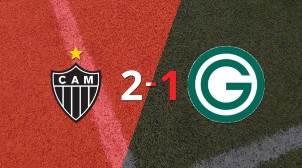 Goiás no pudo en su visita a Atlético Mineiro y perdió 2 a 1