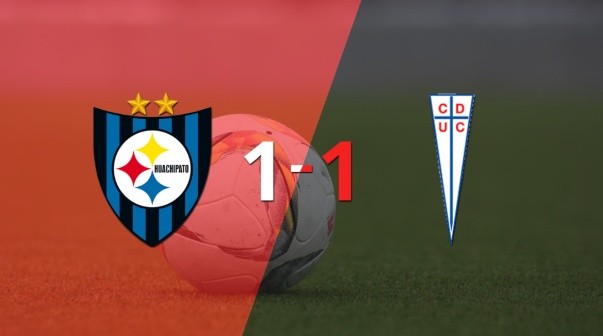 Empate a uno entre Huachipato y U. Católica