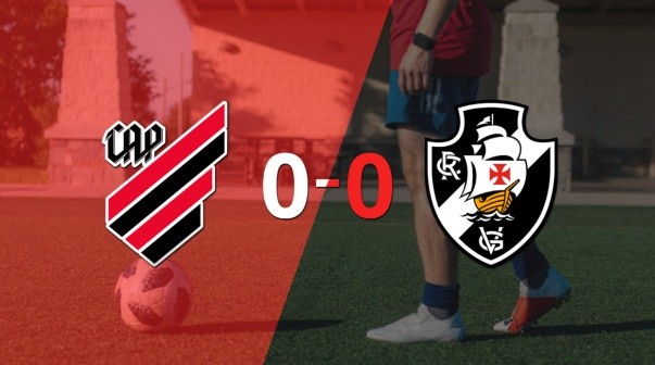 Athletico Paranaense y Vasco da Gama no se sacaron ventaja y terminaron sin goles
