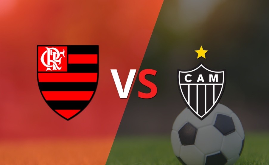 Atlético Mineiro le está ganando 3 a 0 a Flamengo