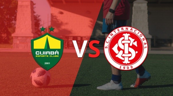 Por dos goles de diferencia, Internacional se impone a Cuiabá