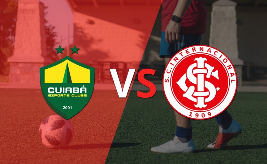 Por dos goles de diferencia, Internacional se impone a Cuiabá