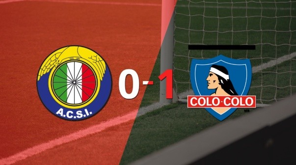 Solitario gol le da triunfo a Colo Colo sobre Audax Italiano