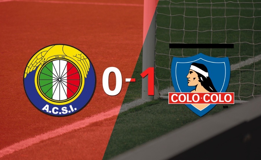 Solitario gol le da triunfo a Colo Colo sobre Audax Italiano