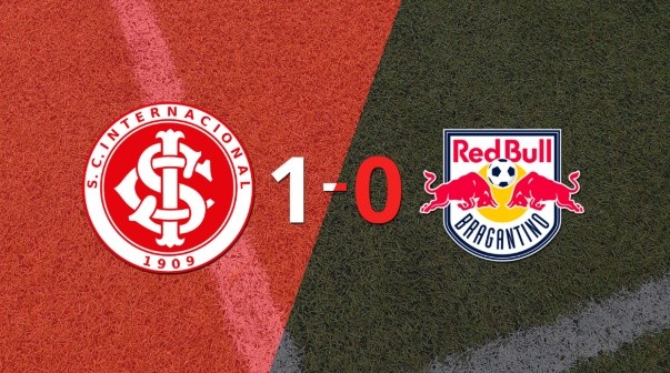 Apretada victoria de Internacional frente a RB Bragantino