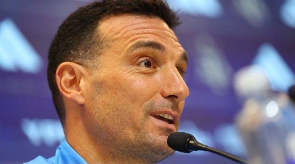 Lionel Scaloni, entrenador de la Selección Argentina