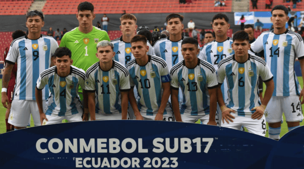 ¡Atento River! Joya Sub 17 se ubicó en una lista junto a Messi y Agüero