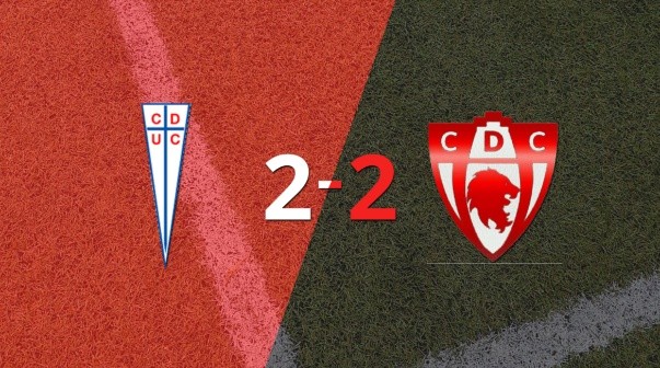 Doblete de Alexander Aravena en el empate a 2 entre U. Católica y D. Copiapó
