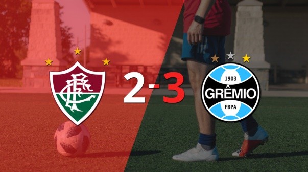 Grêmio superó a Fluminense con dos tantos de Luis Suárez