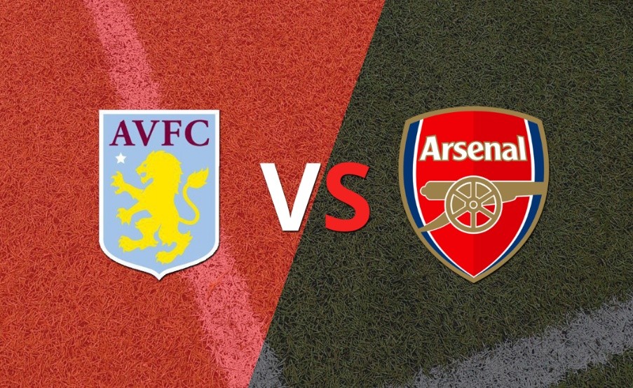 Pitazo inicial para el duelo entre Aston Villa y Arsenal