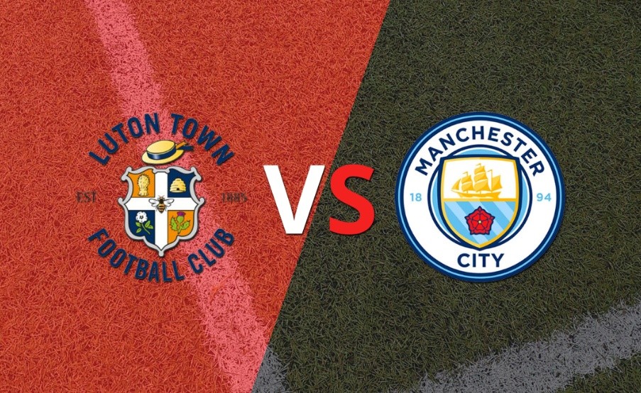 Se viene el descanso y Luton Town vence a Manchester City