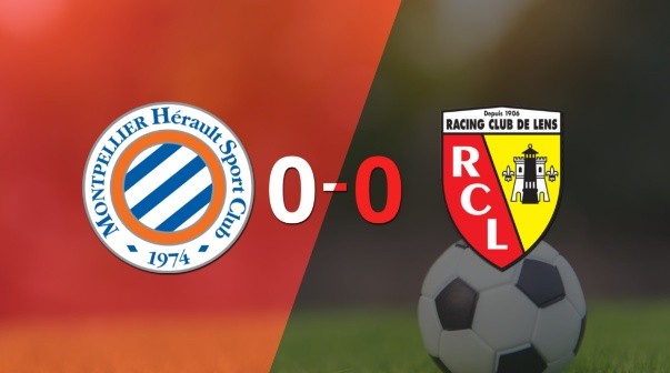 Sin goles, Montpellier y Lens igualaron el partido