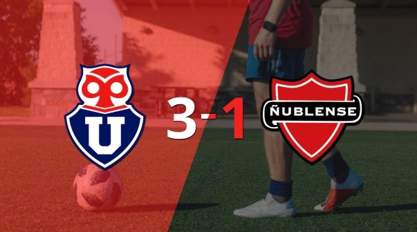 Universidad de Chile superó a Ñublense con dos tantos de Cristian Palacios
