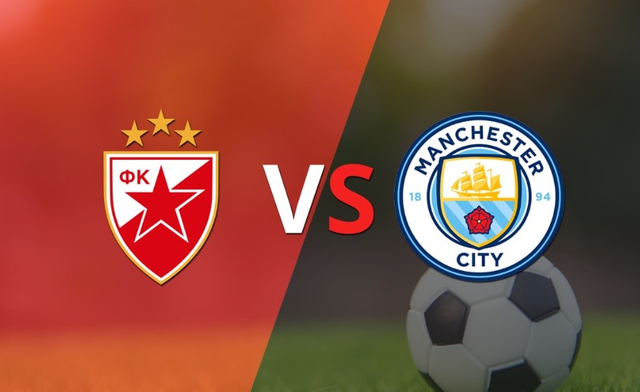 Manchester City gana a Estrella Roja por 3 a 2
