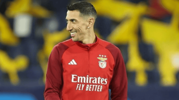 Ángel Di María, figura de Benfica