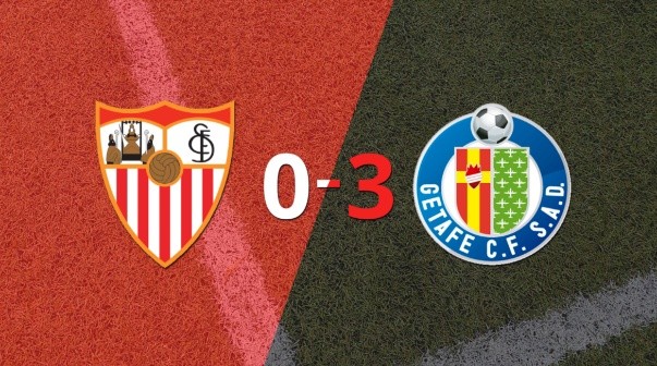 Paliza de Getafe en su visita a Sevilla