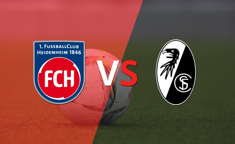 Heidenheim logró igualar el marcador ante Friburgo