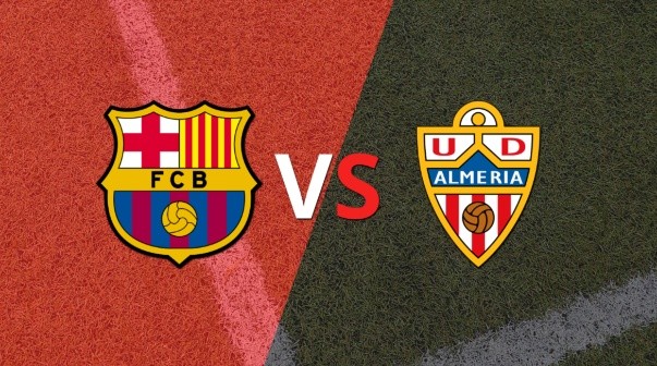 Barcelona se pone en ventaja ante Almería