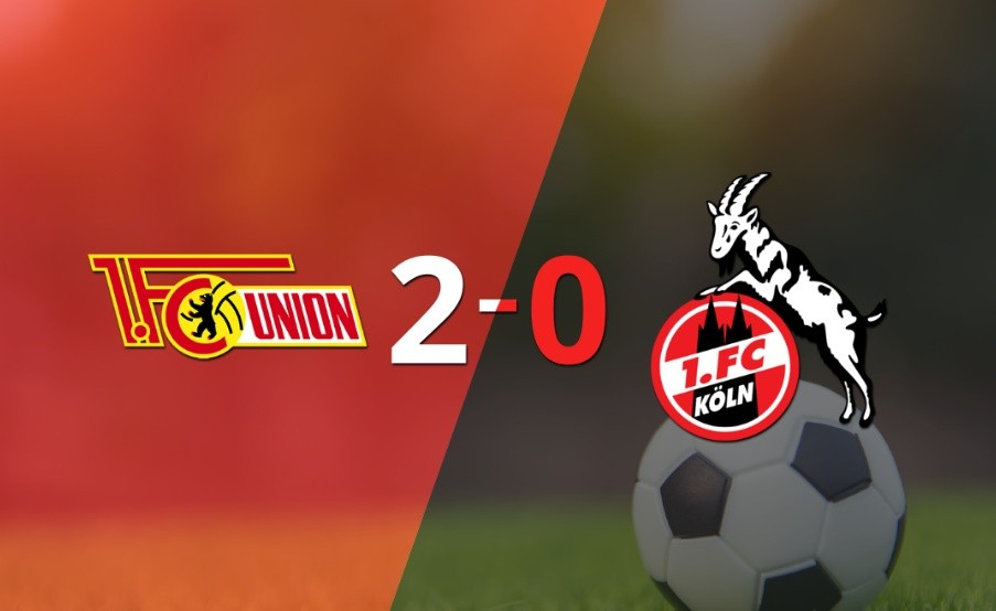 En su casa, Unión Berlín le ganó a Colonia por 2-0