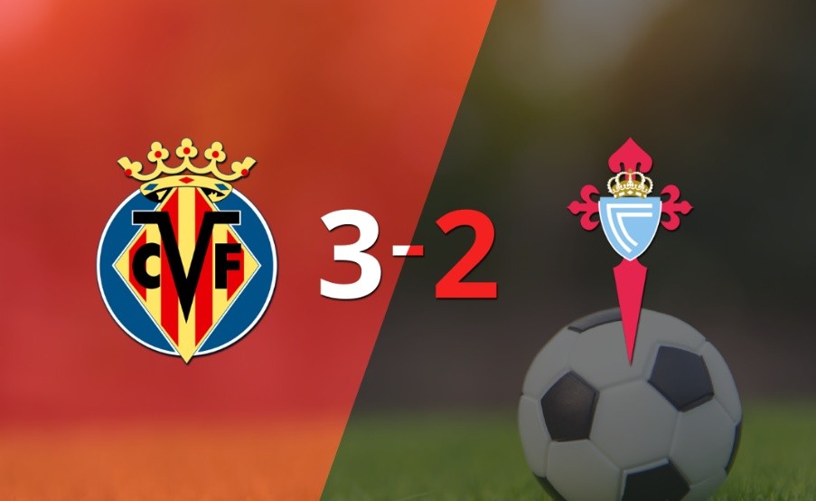 Victoria en casa por 3 a 2 de Villarreal sobre Celta