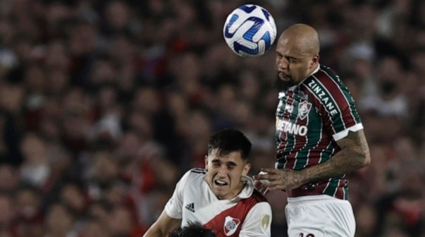 La chicana de Felipe Melo a River tras la Supercopa Internacional: 