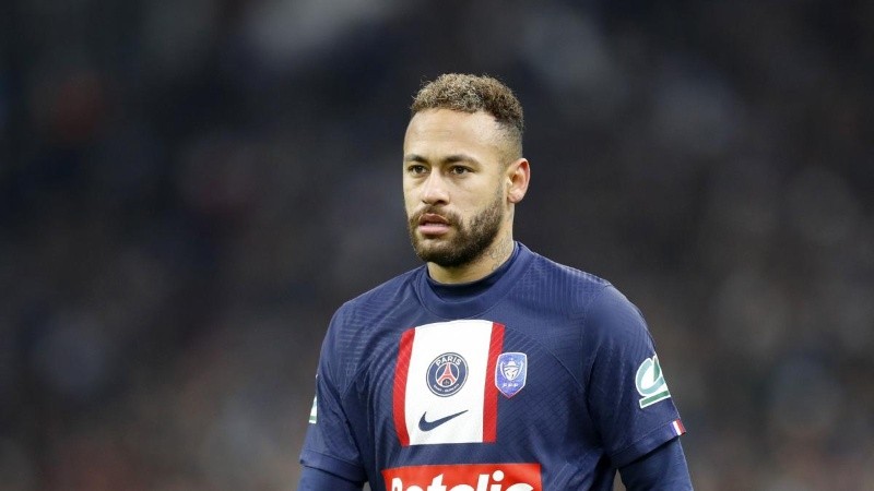 Neymar, en su último partido en el PSG Neymar, en su último partido en el PSG