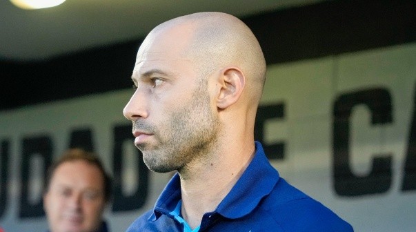 Javier Mascherano en la Selección Argentina Sub23.