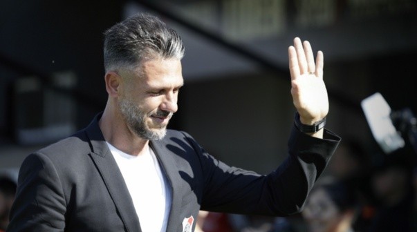 Martín Demichelis, entrenador de River