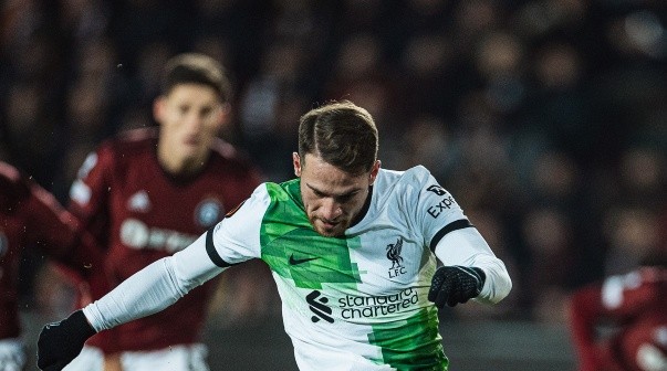 Mac Allister anotó en la tremenda goleada de Liverpool