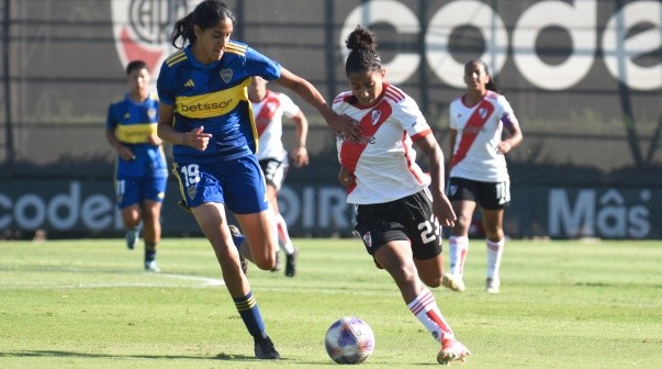 Por la primera fecha del Torneo Apertura Femenino, Boca le ganó a River el Superclásico