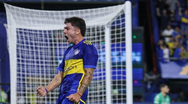 Lucas Blondel y un golazo en Boca vs. Racing
