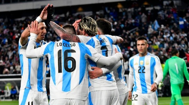 La Selección Argentina venció a El Salvador en Filadelfia