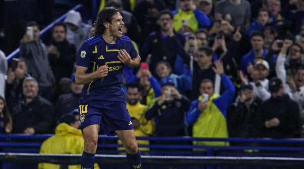 Edinson Cavani, delantero de Boca