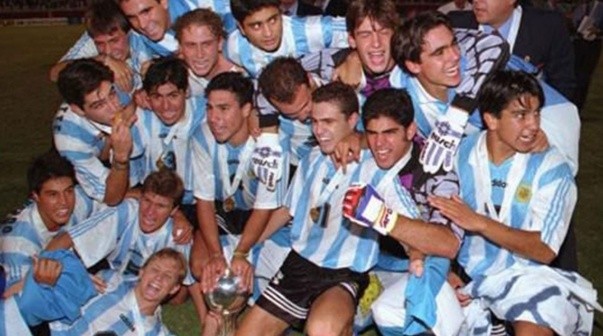 La Selección Argentina, campeón del mundo sub 20 en Qatar 1995