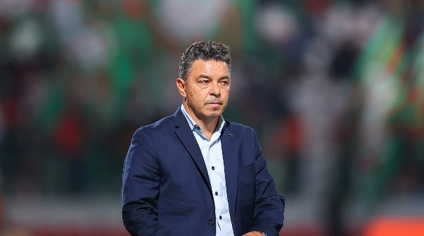Marcelo Gallardo en Arabia Saudita.