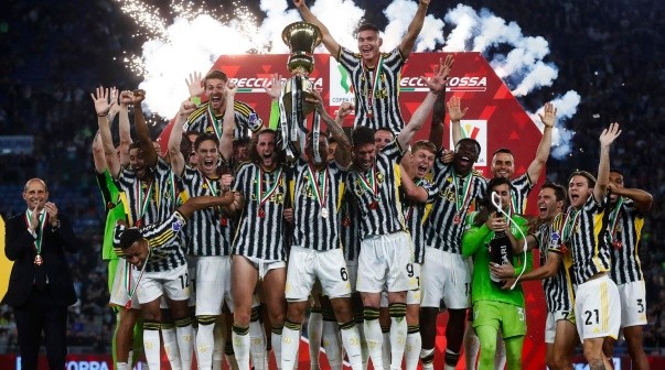 Juventus, campeón de la Coppa Italia