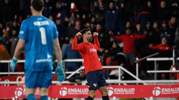Gabriel Ávalos marcó en Independiente vs. Vélez