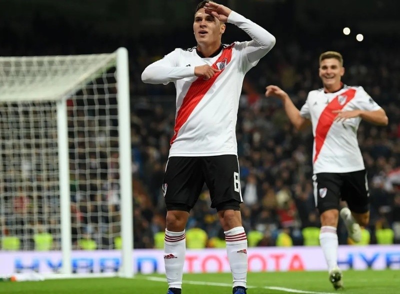 El palito de 'Juanfer' Quintero a Boca en la previa al Superclásico con River El palito de 'Juanfer' Quintero a Boca en la previa al Superclásico con River