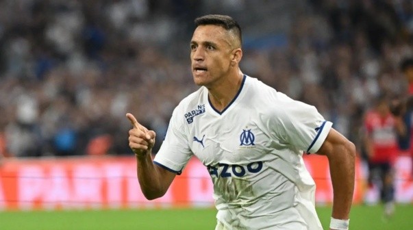 Alexis Sánchez en Olympique de Marsella.