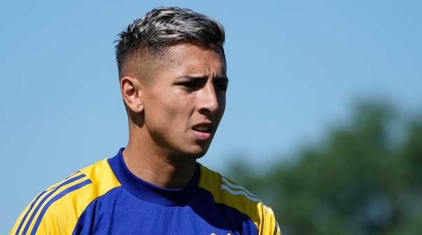 Agustín Almendra en Boca.