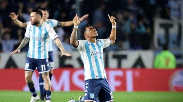 Fue presentado como refuerzo de Racing: 