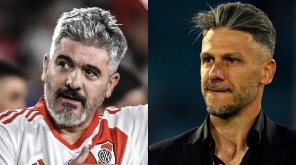 Ortega no se guardó nada sobre el River de Demichelis: 